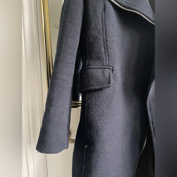 Club Monaco Wool Crosszip Overcoat - Picture 3 of 6